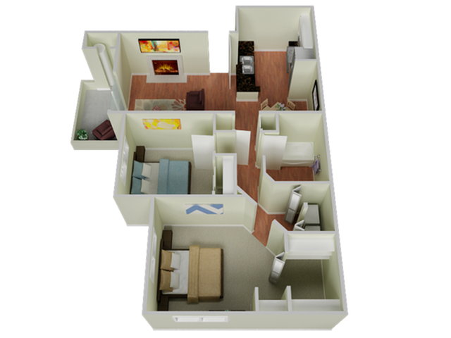 Floor plan Floor plan at The Edge, Davis, 95618